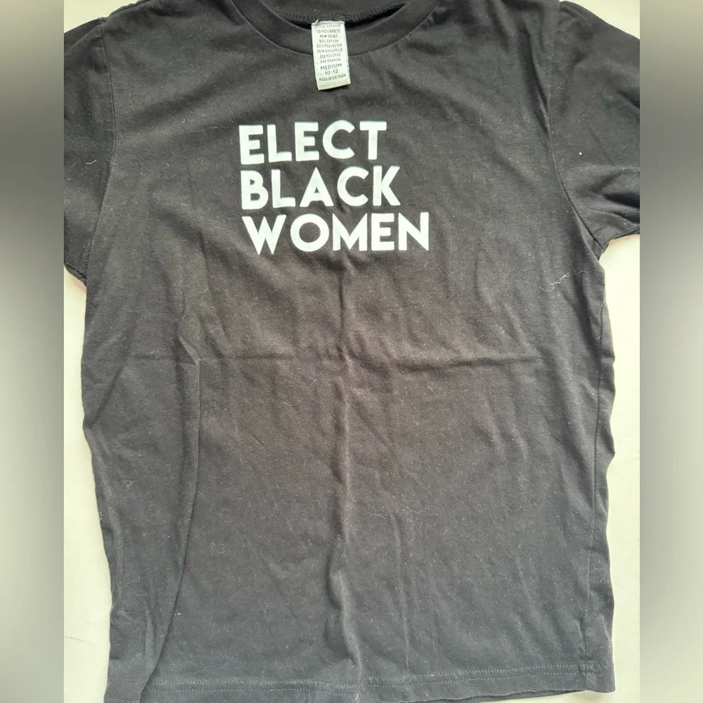 Amazing “Elect Black Women” Kids Tee Size 10/12